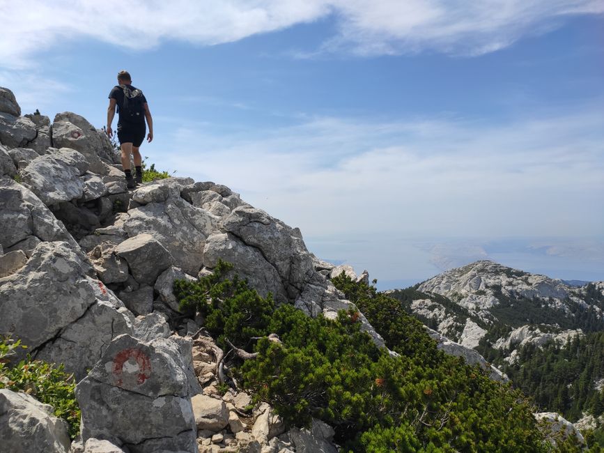 Hiking in the Velebit Mountains