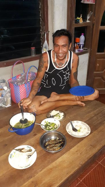 Dinner at home in Songkhla