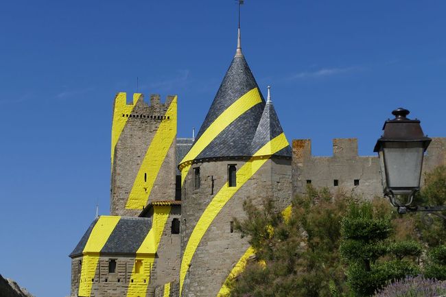 The fortress of La Cité in Carcassonne