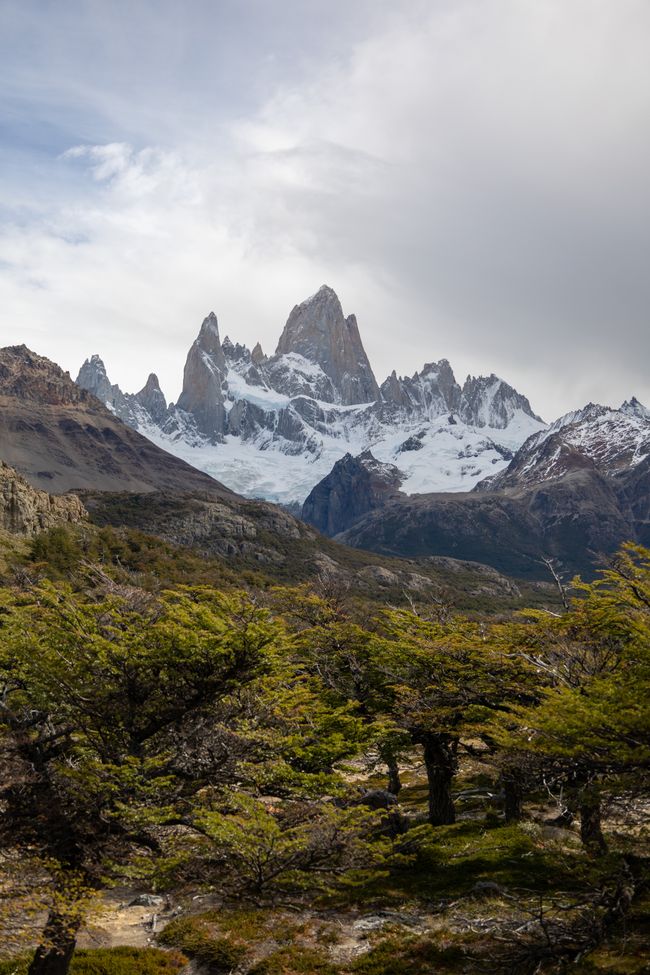 Cerro Fitz Roy from a distance