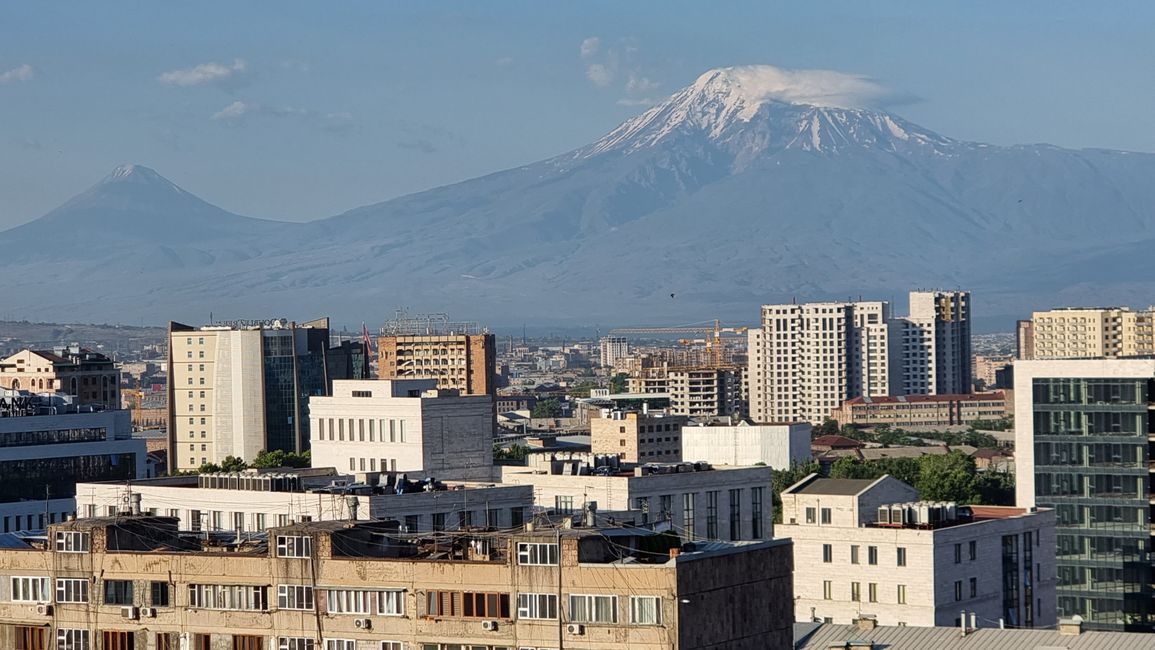 Yerevan with Ararat