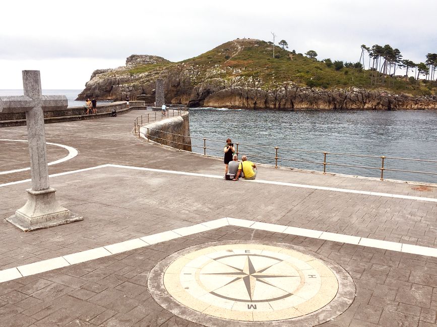 Ende der Promenade mit Insel