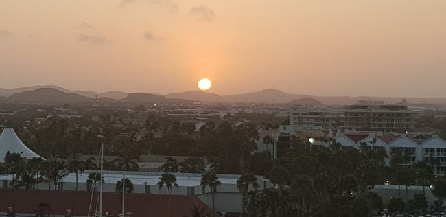 Sunrise in Aruba