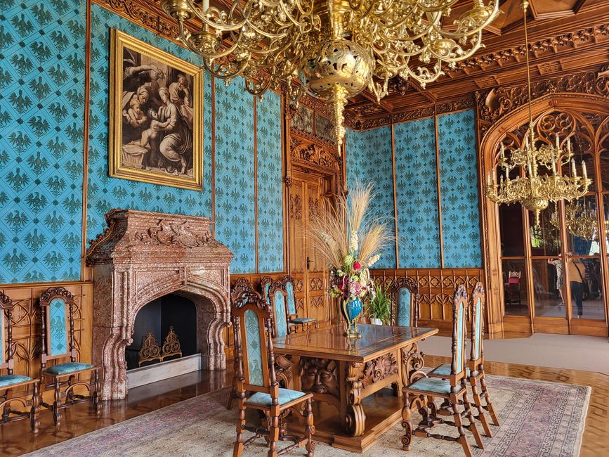 Salle Turquoise Château de Lednice