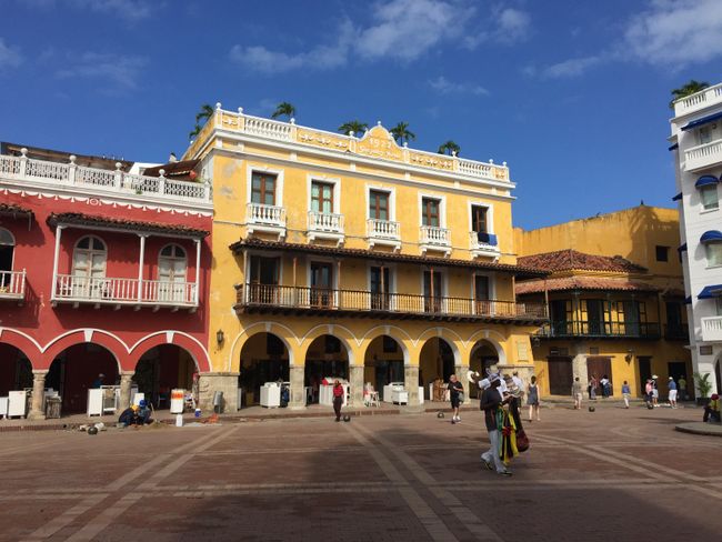 Tag 25 - Cartagena - Touristennepp, ab nachmittags sehr schön