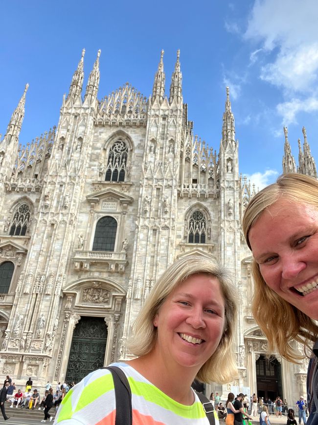 Milan - Cathedral, Opera, San Siro, mosquito bites, saying goodbye and much more