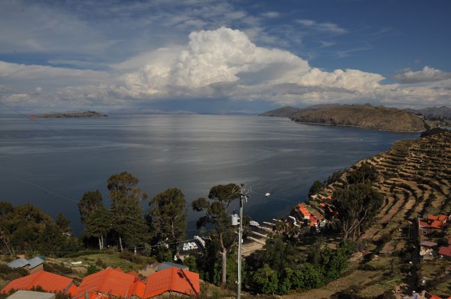 Viele Terrassen prägen die Titicacainseln