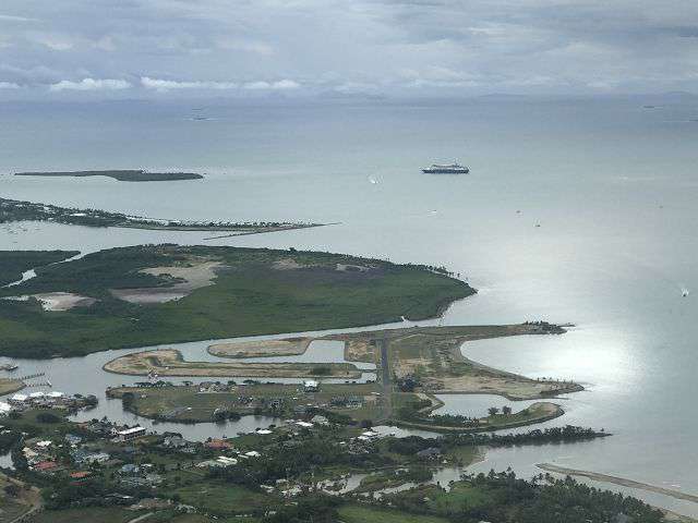 Blick auf Port Denarau