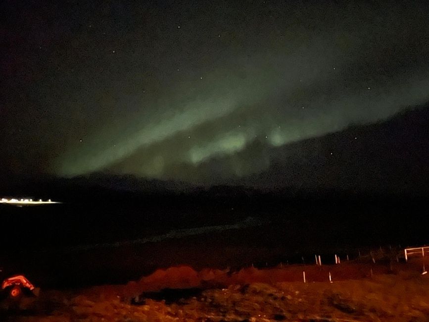Northern lights and super beautiful weather