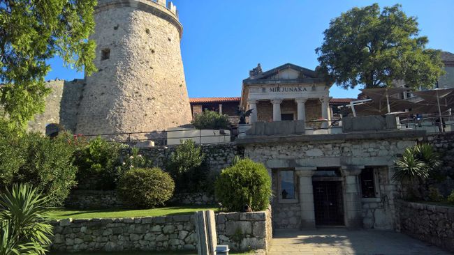 Castle courtyard of Trsat