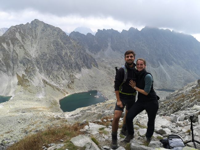 High Tatras: crossing the ridge