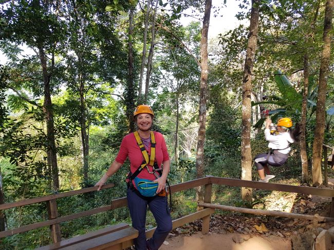 Flight of the Gibbon - ziplining in the Jungle