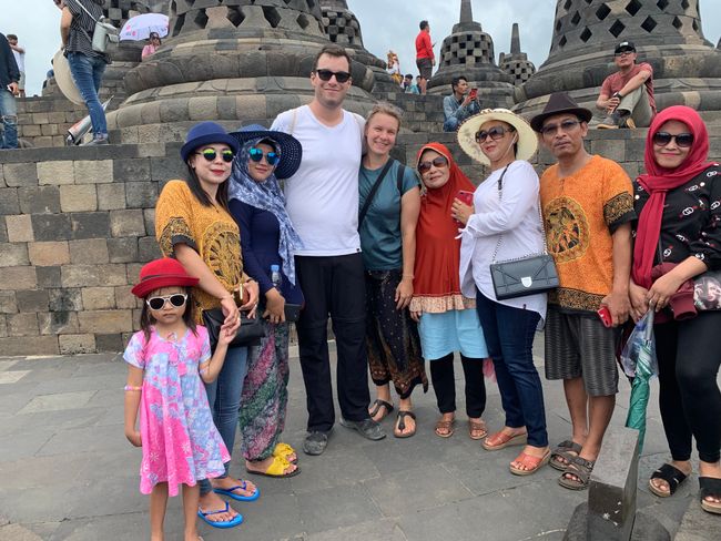 Yogyakarta - Regenzeit, Paste Borobudur thiab Prambanan