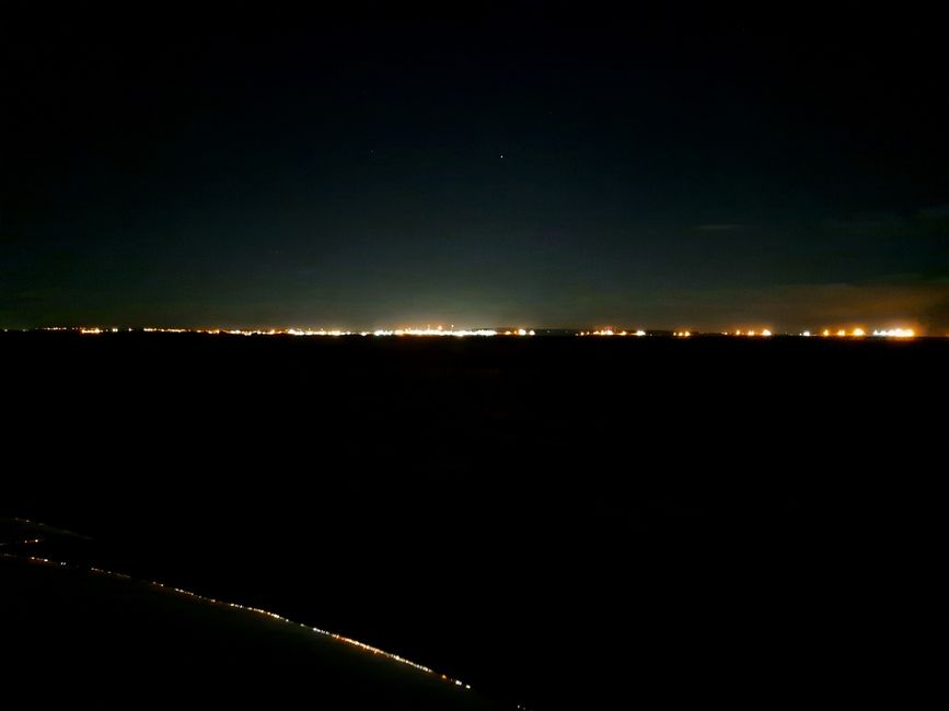 Fos-sur-Mer bei Nacht