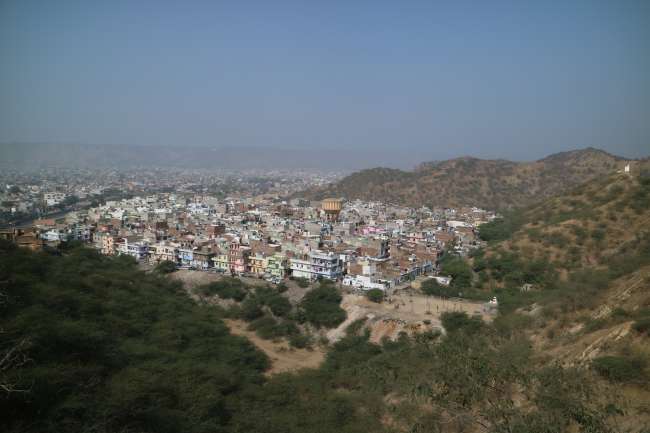 Blick über Jaipur