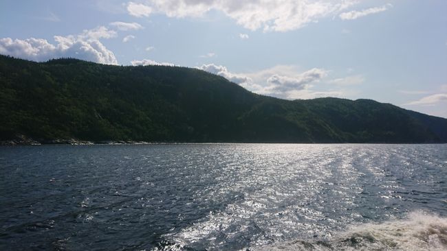 Fjord vom Sanguenay Fluss