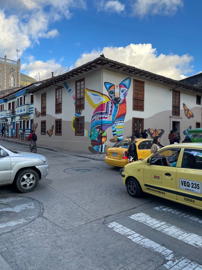 Streetart in Bogotá