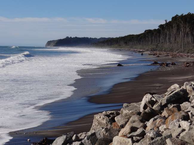 Sandy Beach - gehört zu den 10 schönsten Stränden von Neuseeland