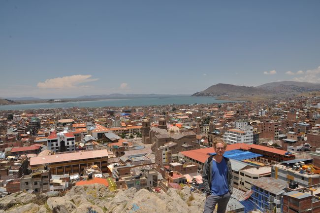 View of Puno. And Willem.