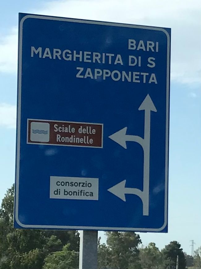Richtung Bari 
