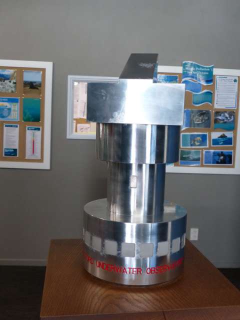 Model of the Milford Discovery Centre & Underwater Observatory