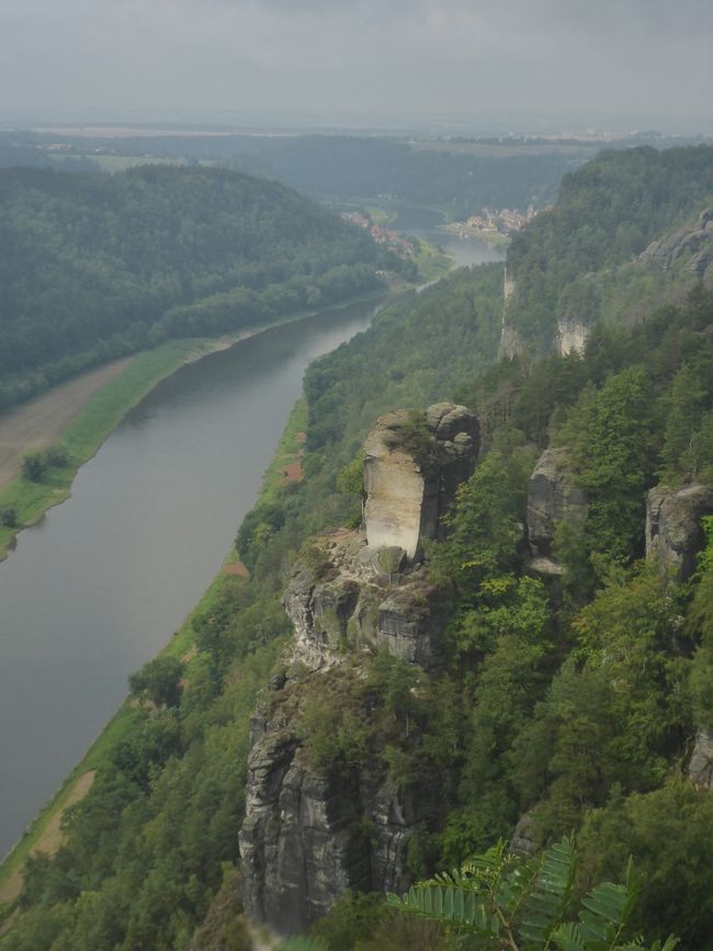 Now it goes along the Elbe to the Saxon Switzerland 