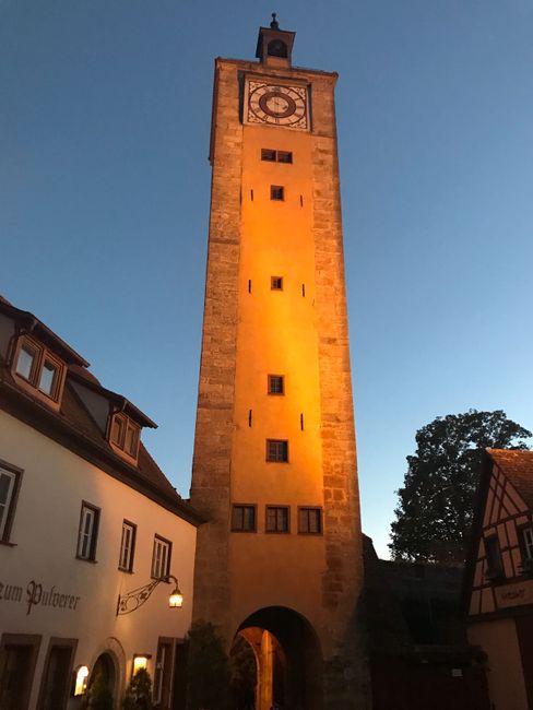 1st July 2018 Rothenburg ob der Tauber