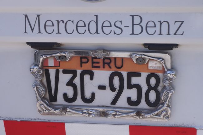 Typische peruanische Kennzeichenkunst