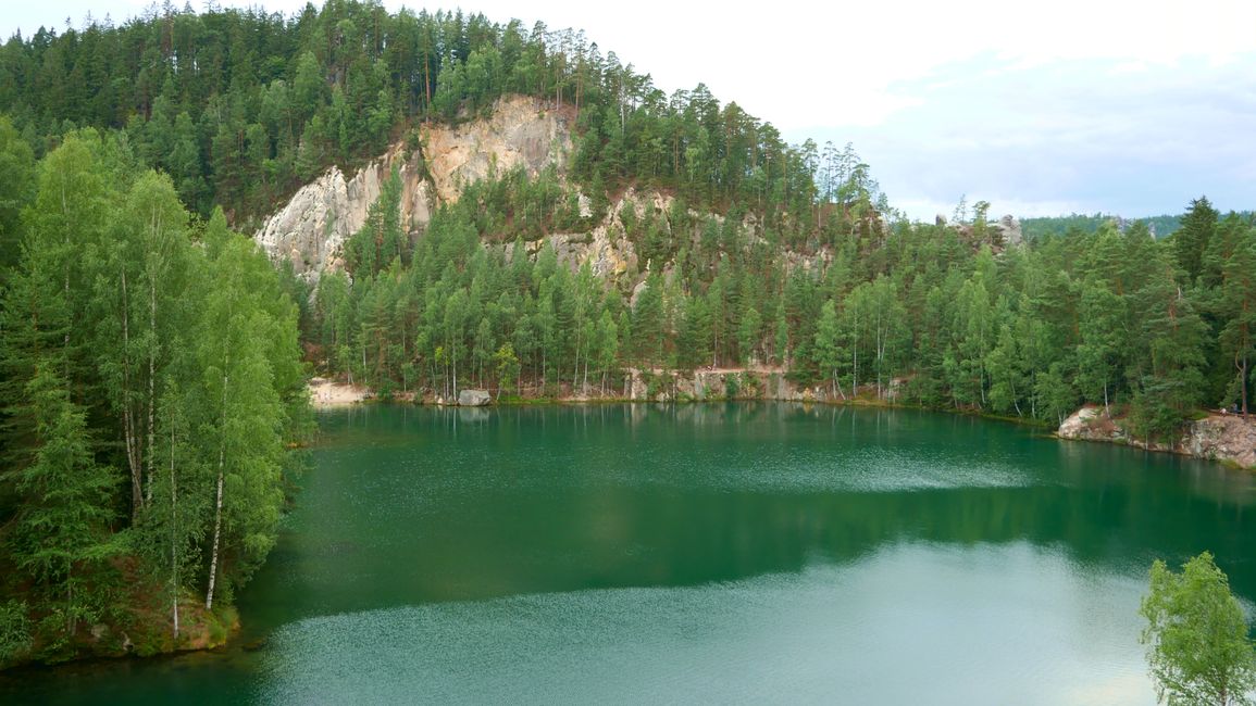 Adršpašské jezero Pískovna