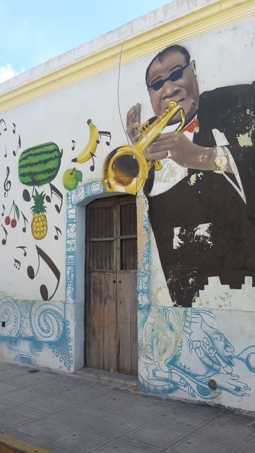 Hidden street art in Mérida