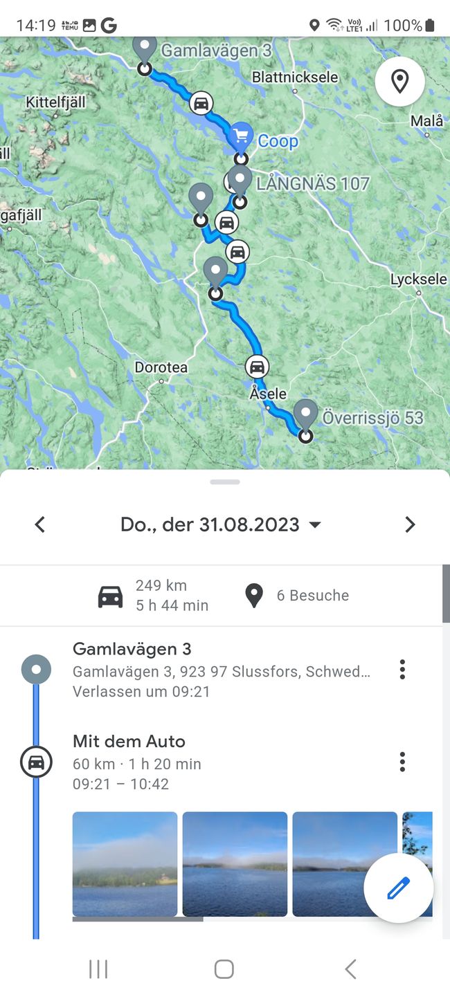 Trip to Sweden August 16th - September 3rd 2023 August 31st