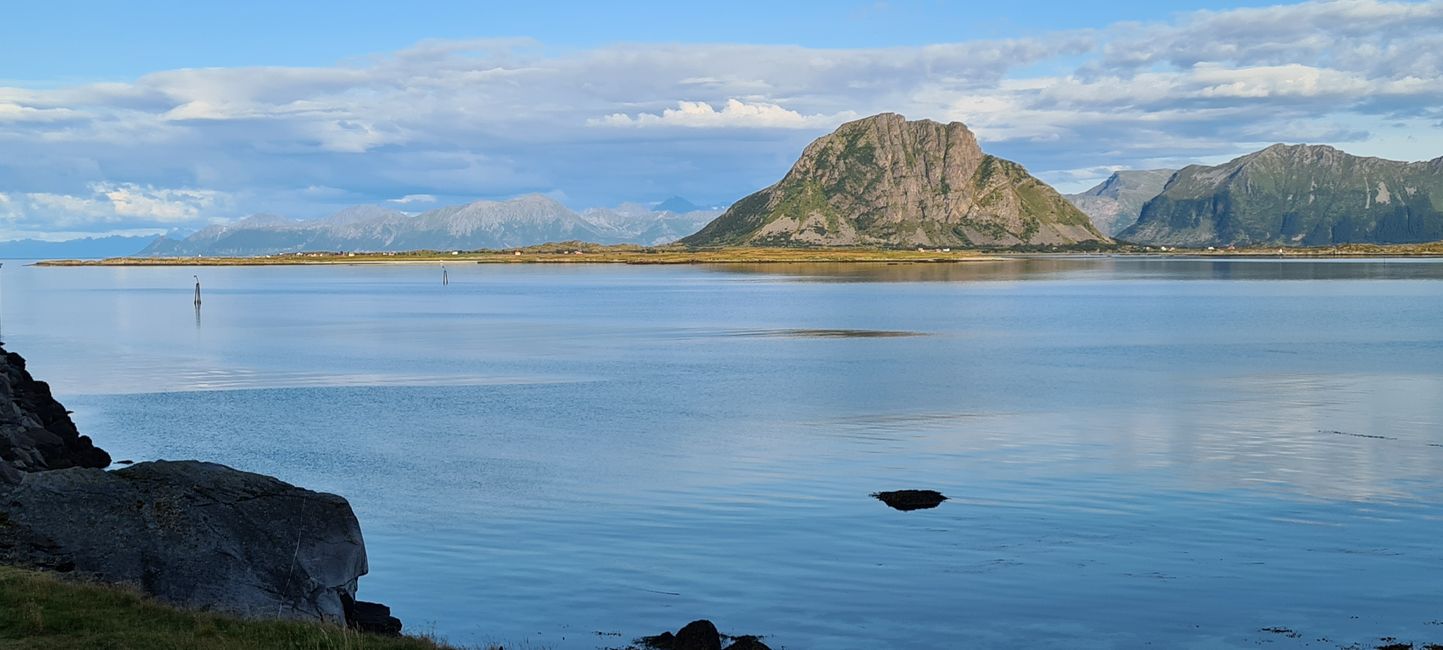 Bucht bei Gimsøysand