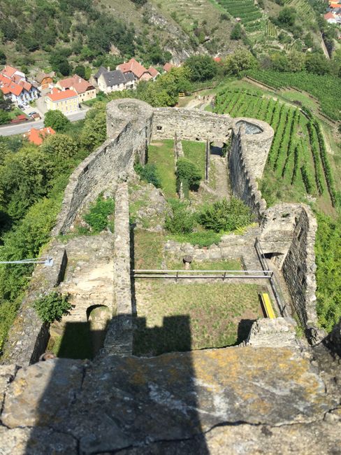 ein Teil der ehemaligen Burg