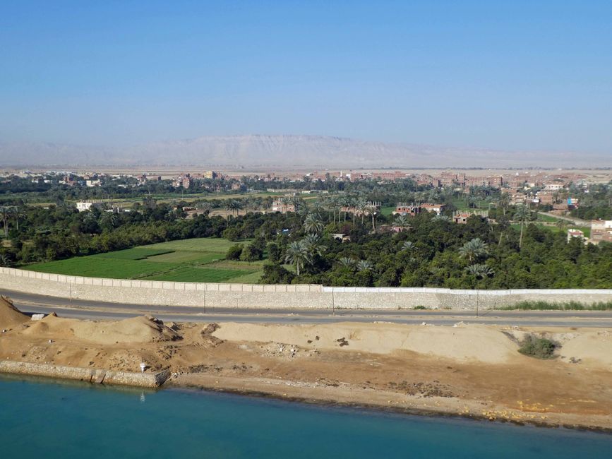 Süveyş Kanalı, Süveyş'ten Port Said'e, Mısır, 13 Nisan 2023