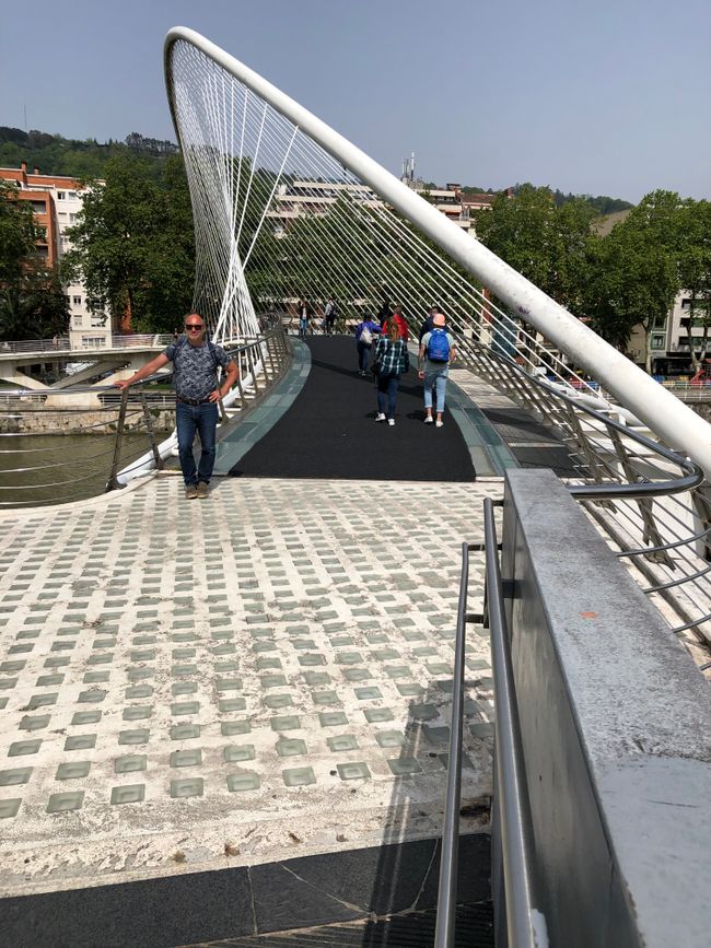 Brücke über den Rio Bilbao