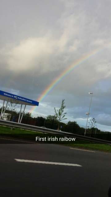 und mein erster Irischer Regenbogen