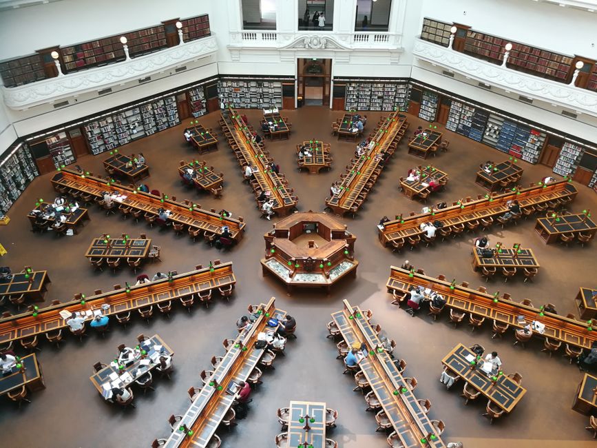 کتابخانه مرکزی در ملبورن