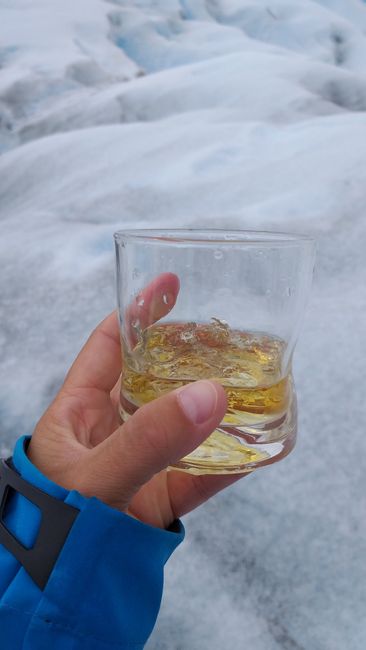 Whisky mit Gletschereis 