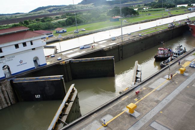 Schleusen Panamakanal