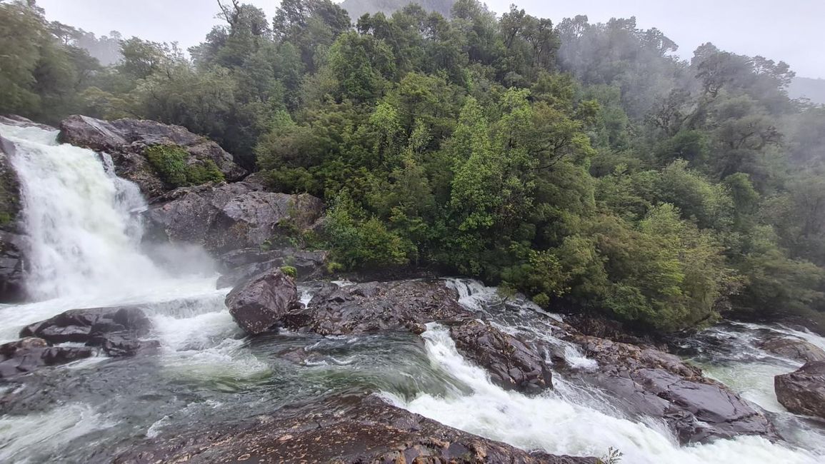 Wasserfälle des Rio Chaica