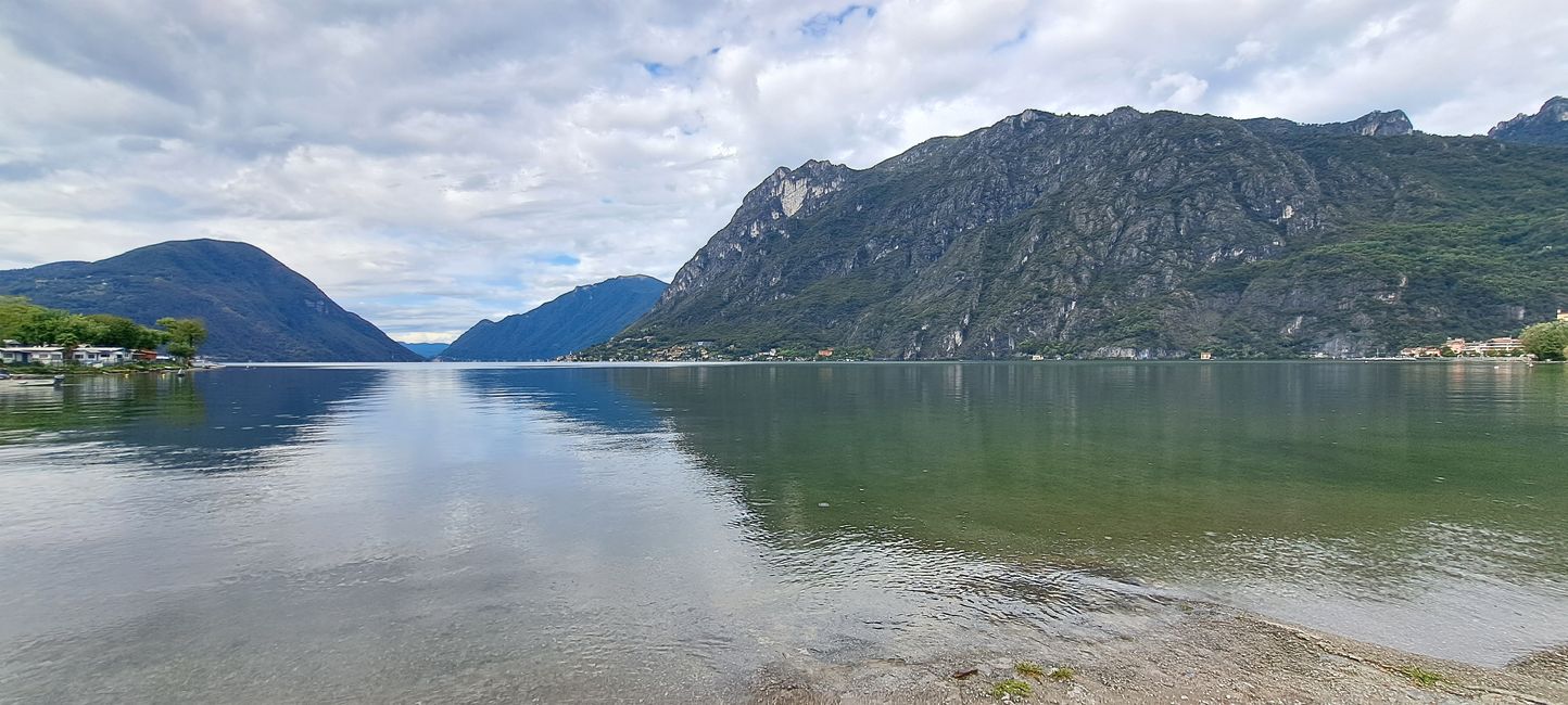 Lake Lugano - the calm before the storm