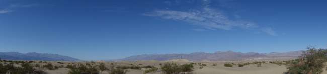 dunes in Death Valley