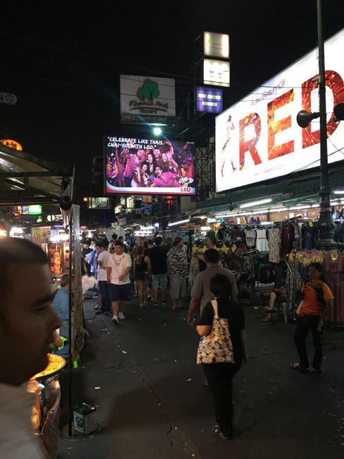 Khao San Road at Night 