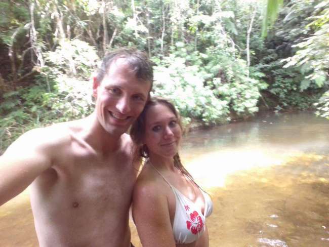 Dschungel-Selfie