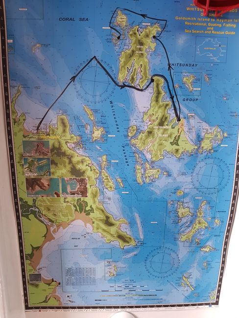 Whitsundays: excursie cu navigație de 3 zile