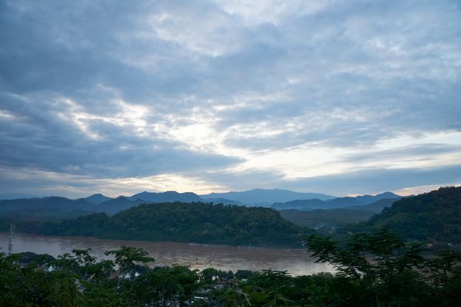 ...und hier der Blick auf den Mekong