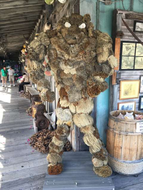 Coral sculpture in Key West