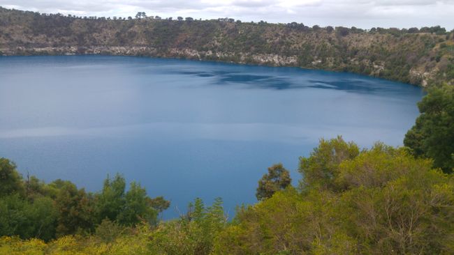 Blue Lake in Mount Gambier