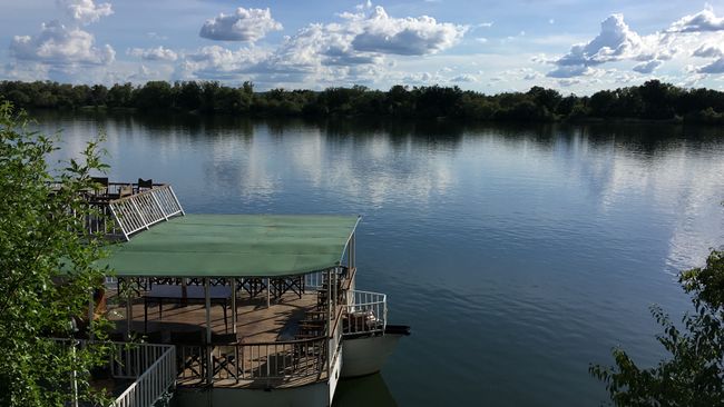 Sambesi Fluss bei Livingstone