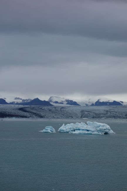 the famous arctic glacier lagoon...